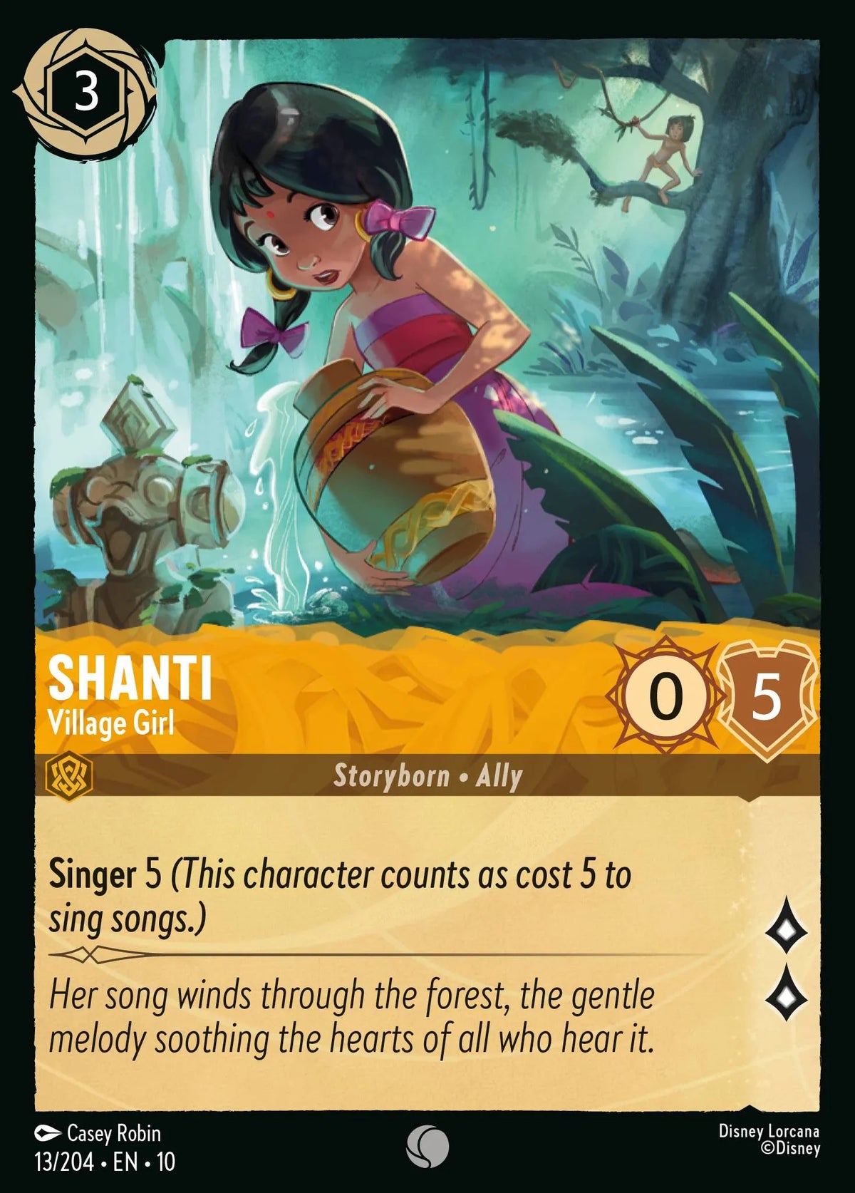 013/204 Shanti - Village Girl | Disney Lorcana Whispers in the Well