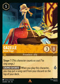 025/204 Gazelle - Ballad Singer | Disney Lorcana Whispers in the Well