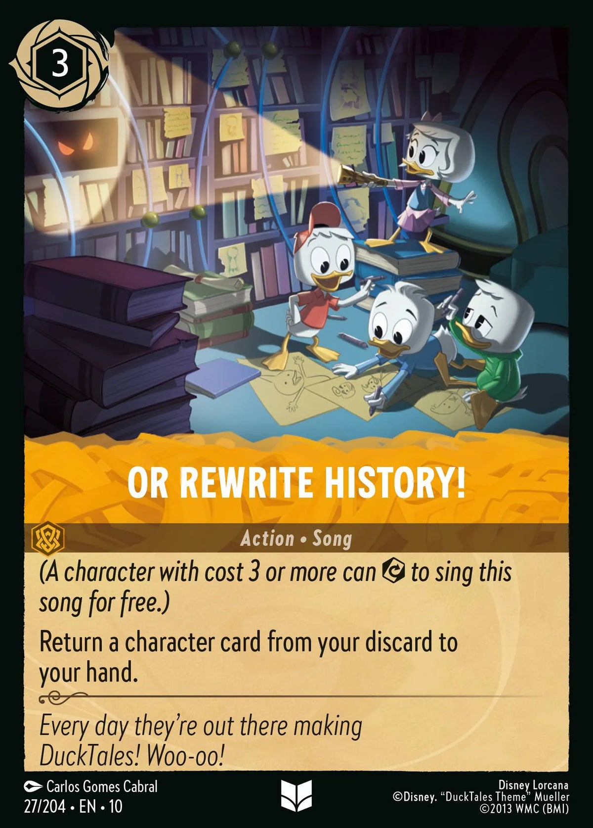 027/204 Or Rewrite History! | Disney Lorcana Whispers in the Well
