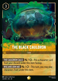 032/204 The Black Cauldron | Disney Lorcana Whispers in the Well