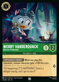 073/204 Webby Vanderquack - Mystery Enthusiast | Disney Lorcana Whispers in the Well