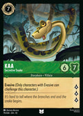 079/204 Kaa - Secretive Snake | Disney Lorcana Whispers in the Well