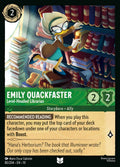 080/204 Emily Quackfaster - Level-Headed Librarian | Disney Lorcana Whispers in the Well