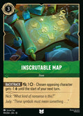 099/204 Inscrutable Map | Disney Lorcana Whispers in the Well