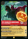 125/204 The Headless Horseman - Terror of Sleepy Hollow | Disney Lorcana Whispers in the Well