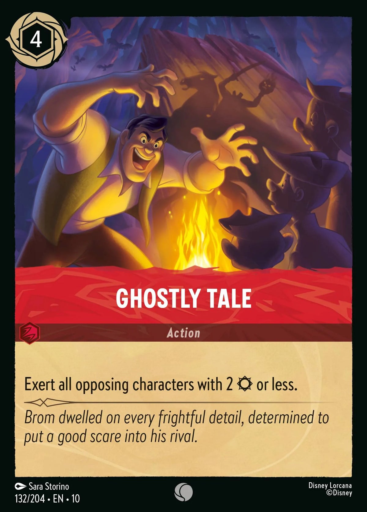 132/204 Ghostly Tale | Disney Lorcana Whispers in the Well