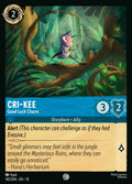 142/204 Cri-Kee - Good Luck Charm | Disney Lorcana Whispers in the Well