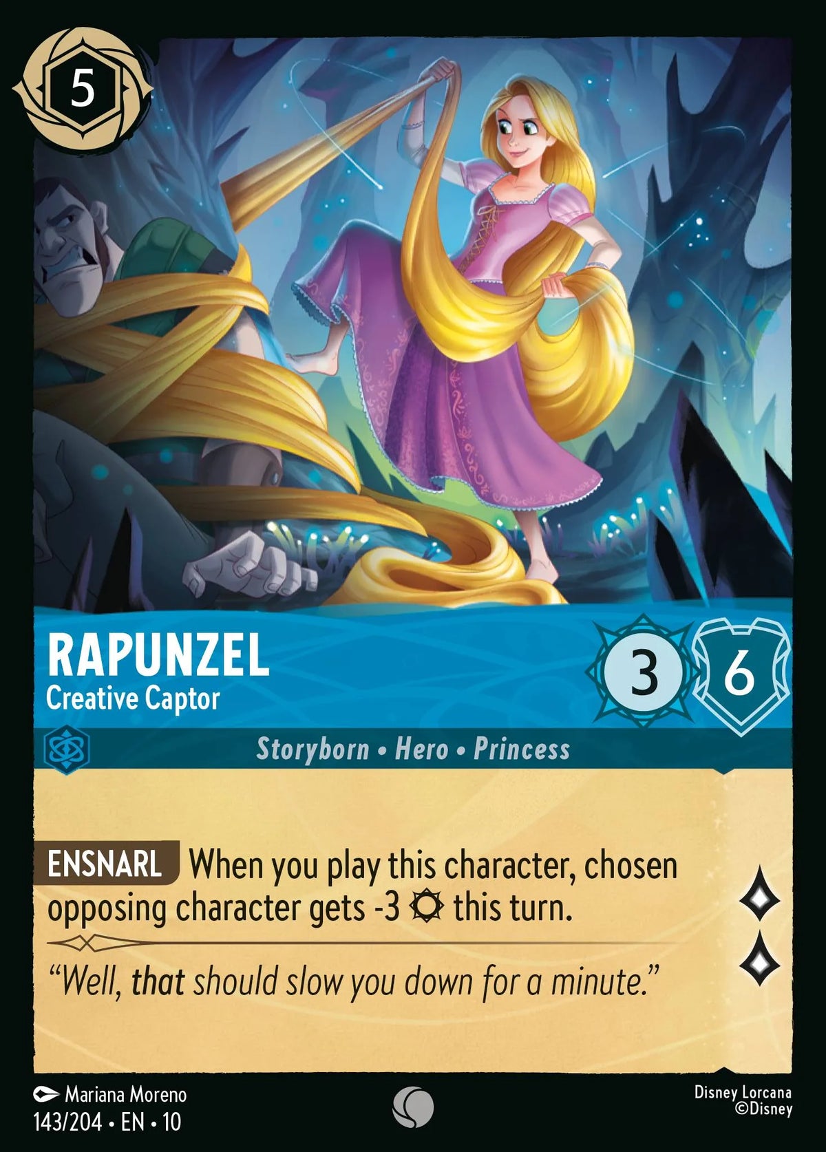 143/204 Rapunzel - Creative Captor | Disney Lorcana Whispers in the Well