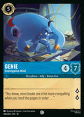 146/204 Genie - Investigative Mind | Disney Lorcana Whispers in the Well
