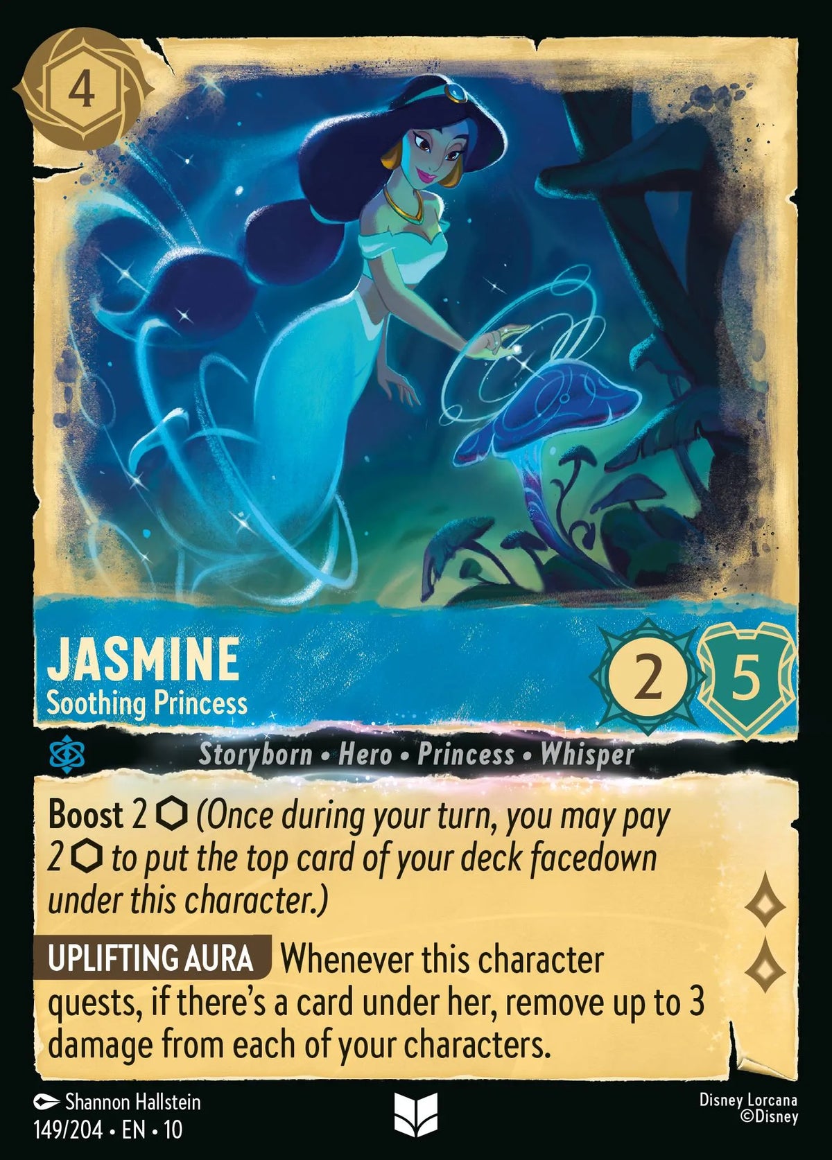 149/204 Jasmine - Soothing Princess | Disney Lorcana Whispers in the Well