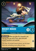 160/204 Mickey Mouse - Detective | Disney Lorcana Whispers in the Well