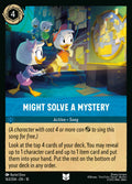163/204 Might Solve a Mystery | Disney Lorcana Whispers in the Well