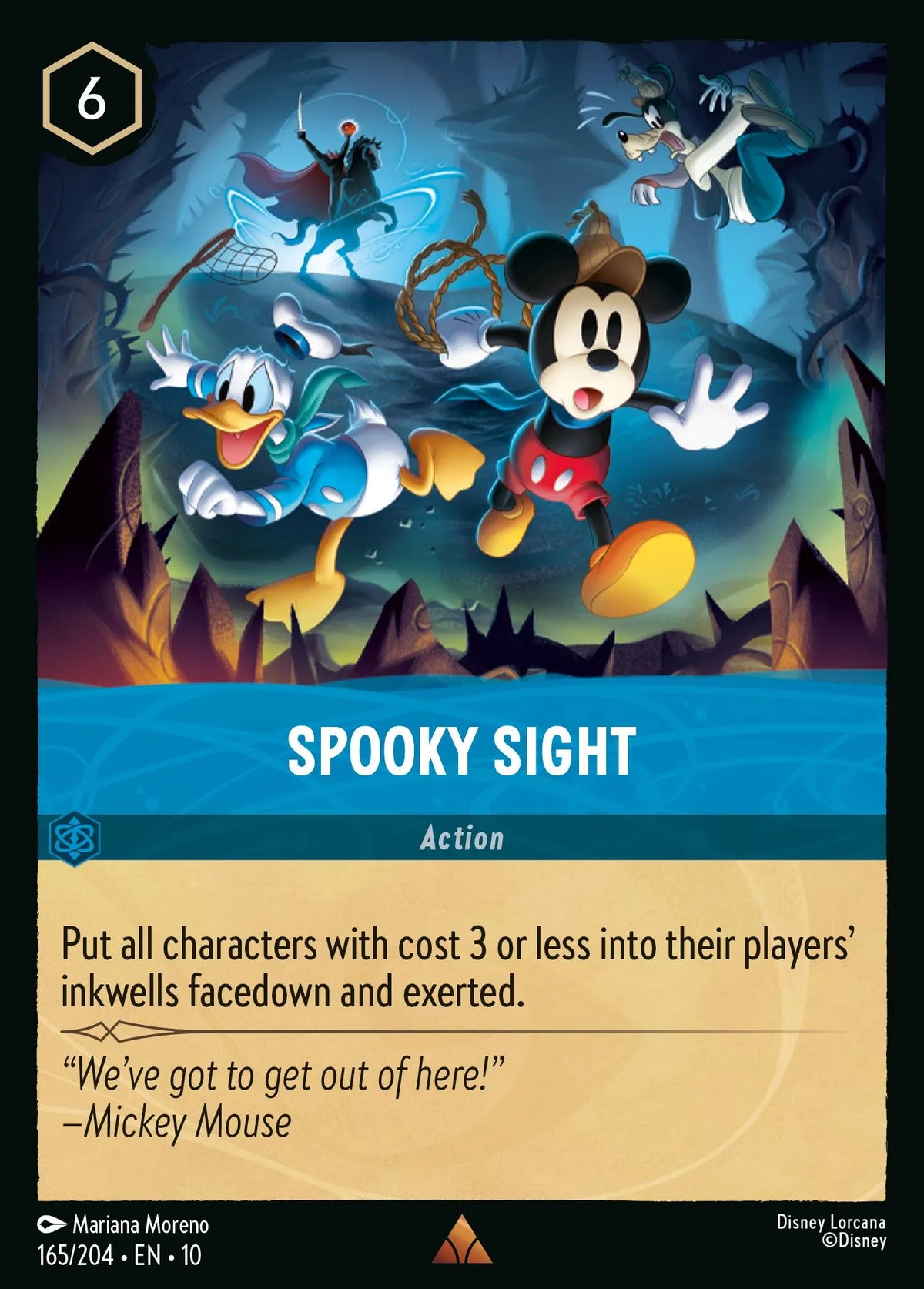 165/204 Spooky Sight | Disney Lorcana Whispers in the Well