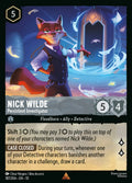 187/204 Nick Wilde - Persistent Investigator | Disney Lorcana Whispers in the Well