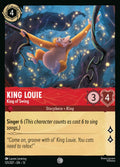 121/207 King Louie - King of Swing | Disney Lorcana Attack of the Vine!