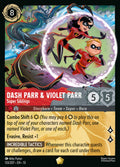 133/207 Dash Parr & Violet Parr - Super Siblings | Disney Lorcana Attack of the Vine!
