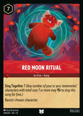 134/207 Red Moon Ritual | Disney Lorcana Attack of the Vine!