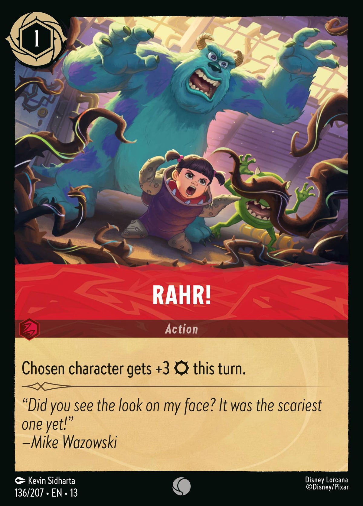 136/207 RAHR! | Disney Lorcana Attack of the Vine!