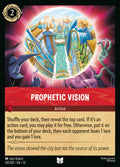 137/207 Prophetic Vision | Disney Lorcana Attack of the Vine!