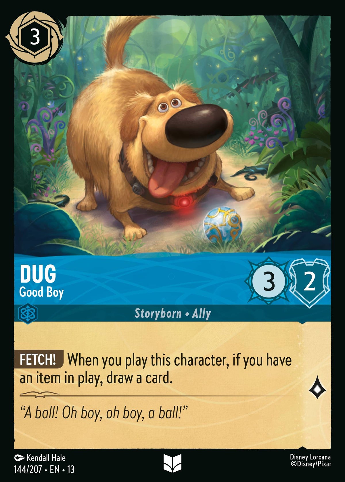 144/207 Dug - Good Boy | Disney Lorcana Attack of the Vine!