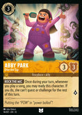 014/207 Abby Park - Over the Top | Disney Lorcana Attack of the Vine!