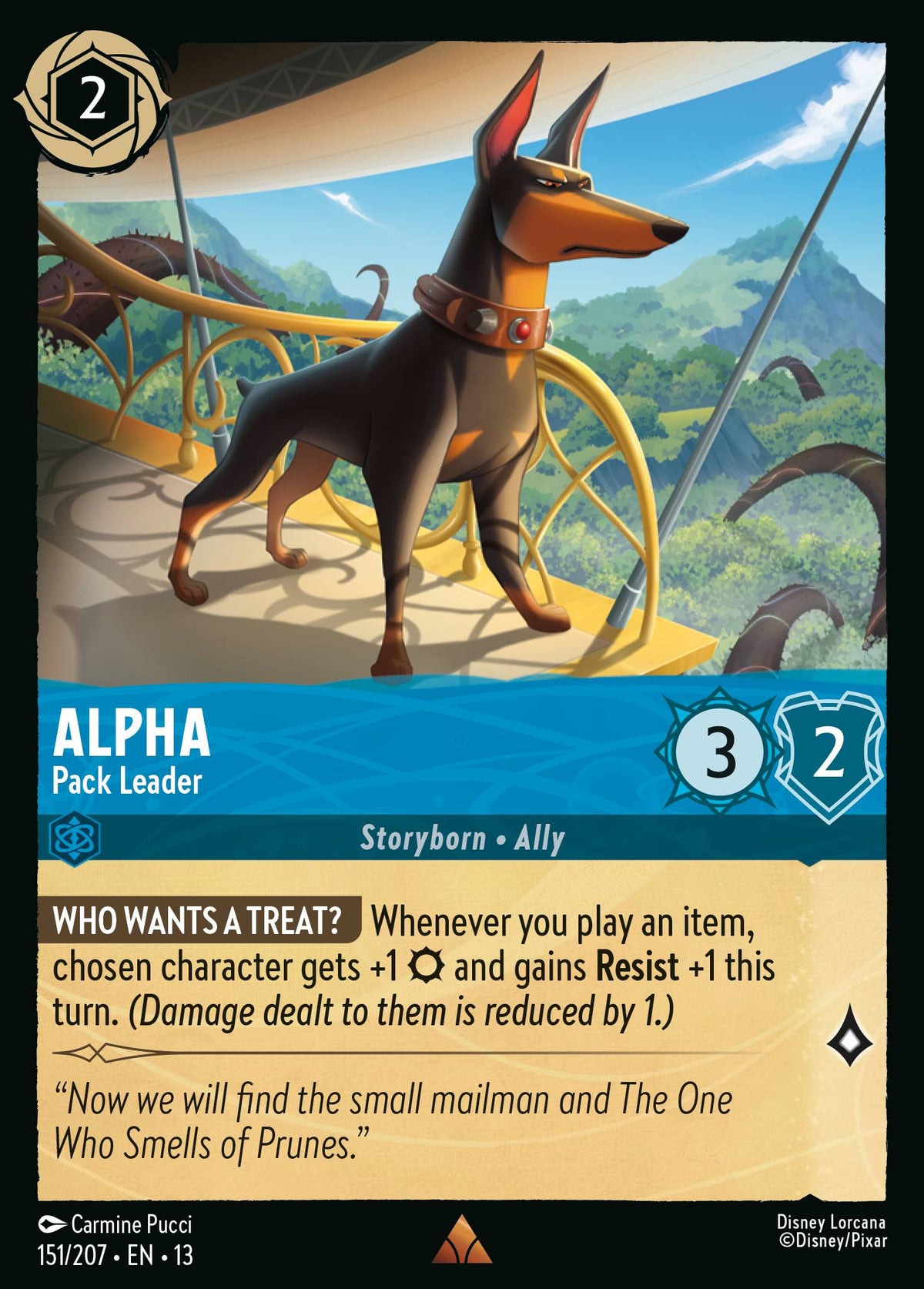 151/207 Alpha - Pack Leader | Disney Lorcana Attack of the Vine!
