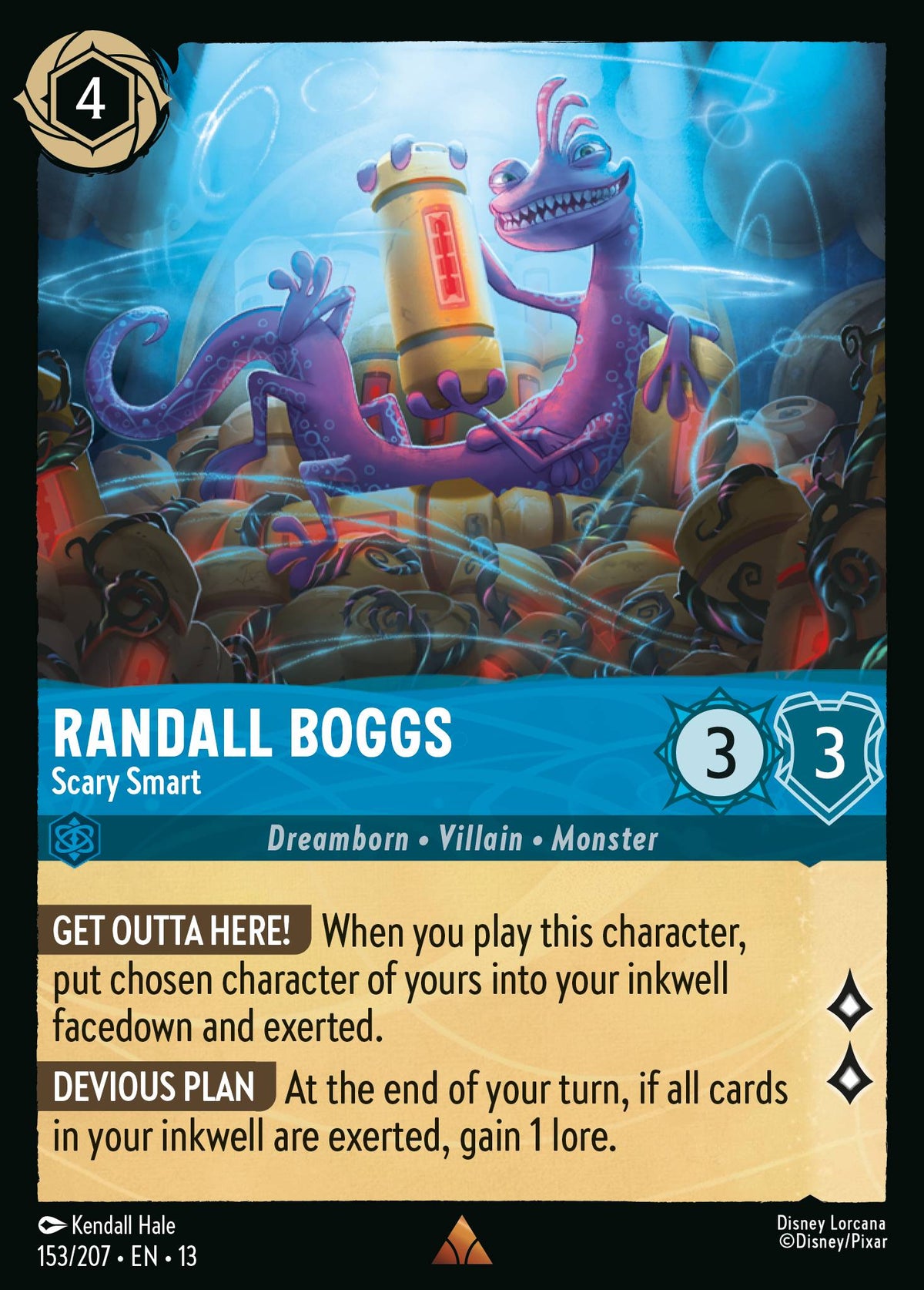153/207 Randall Boggs - Scary Smart | Disney Lorcana Attack of the Vine!