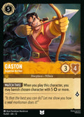 015/207 Gaston - Superior Archer | Disney Lorcana Attack of the Vine!