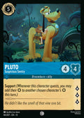 161/207 Pluto - Suspicious Sentry | Disney Lorcana Attack of the Vine!