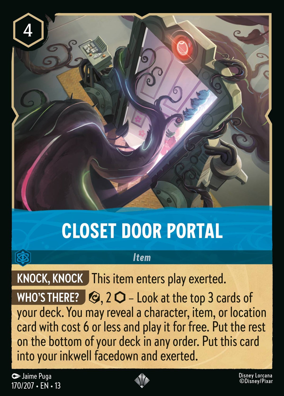 170/207 Closet Door Portal | Disney Lorcana Attack of the Vine!