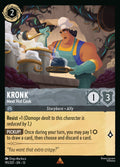 191/207 Kronk - Meat Hut Cook | Disney Lorcana Attack of the Vine!