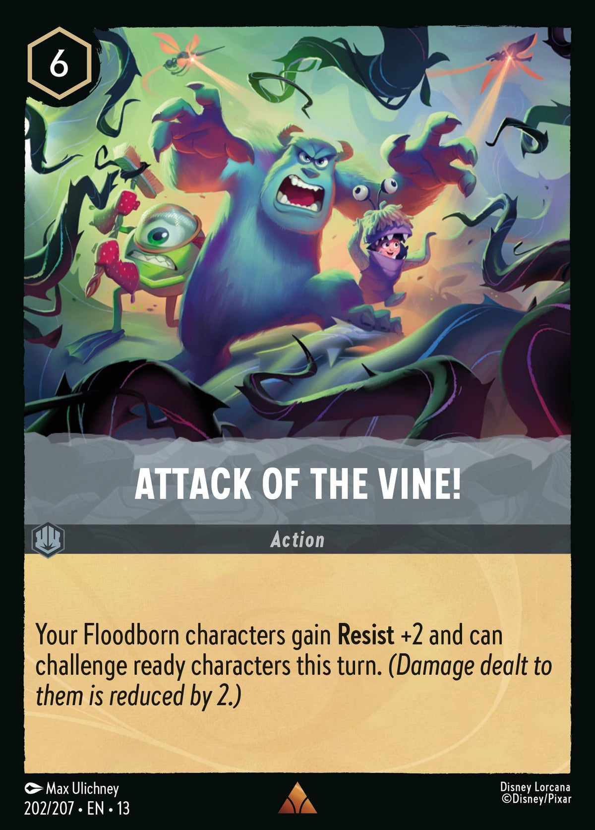 202/207 Attack of the Vine! | Disney Lorcana Attack of the Vine!