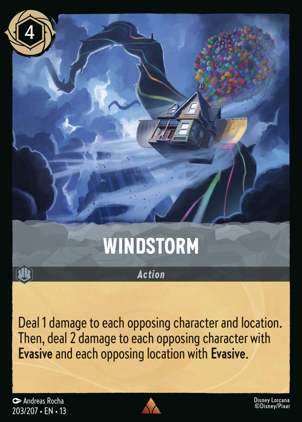203/207 Windstorm | Disney Lorcana Attack of the Vine!