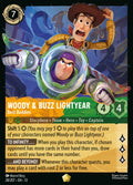 028/207 Woody & Buzz Lightyear - Best Buddies | Disney Lorcana Attack of the Vine!