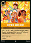 034/207 Besties, Assemble! | Disney Lorcana Attack of the Vine!