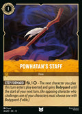 036/207 Powhatan's Staff | Disney Lorcana Attack of the Vine!