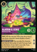 059/207 Aladdin & Genie - Mischievous Pals | Disney Lorcana Attack of the Vine!
