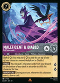 063/207 Maleficent & Diablo - Evil Incarnate | Disney Lorcana Attack of the Vine!