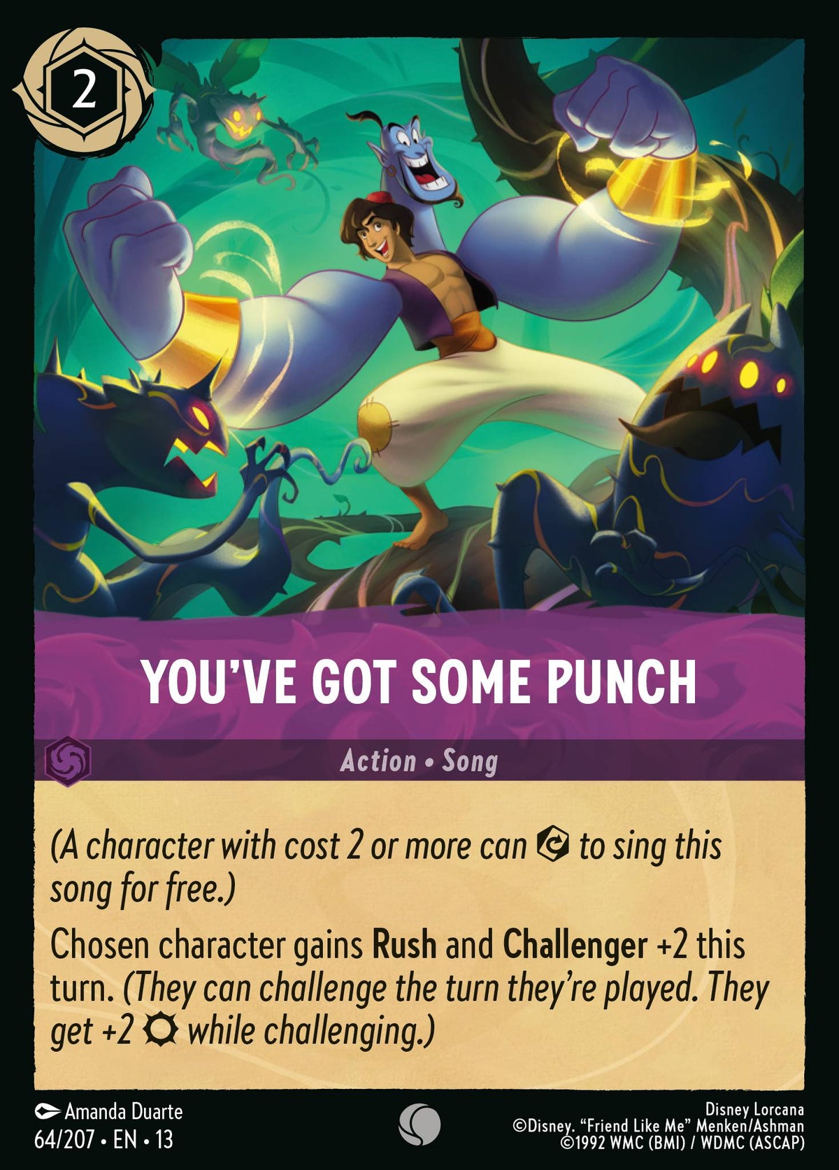 064/207 You've Got Some Punch | Disney Lorcana Attack of the Vine!