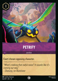 066/207 Petrify | Disney Lorcana Attack of the Vine!
