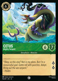 096/207 Cetus - Mighty Serpent | Disney Lorcana Attack of the Vine!
