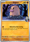 100/217 Team Rocket's Diglett Ascended Heroes Pokemon card