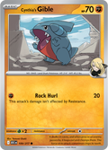109/217 Cynthia's Gible Ascended Heroes Pokemon card