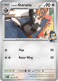 169/217 Larry's Staravia Ascended Heroes Pokemon card