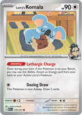 175/217 Larry's Komala Ascended Heroes Pokemon card