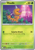001/086 Weedle Chaos Rising Pokemon card