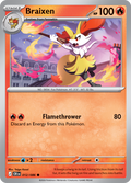 012/086 Braixen Chaos Rising Pokemon card
