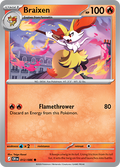 012/086 Braixen - Reverse Holo | Pokemon Chaos Rising