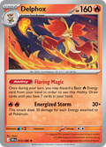 013/086 Delphox Chaos Rising Pokemon card