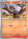 014/086 Litleo Chaos Rising Pokemon card